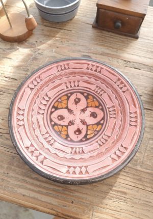 ASSIETTE TERRE CUITE